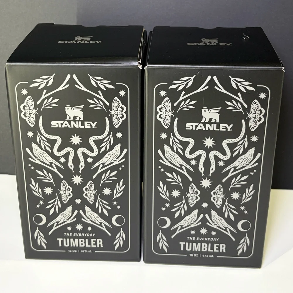 Stanley Halloween Everyday Tumbler Deadly Damask Set of 2 BNIB - Picture 8 of 8